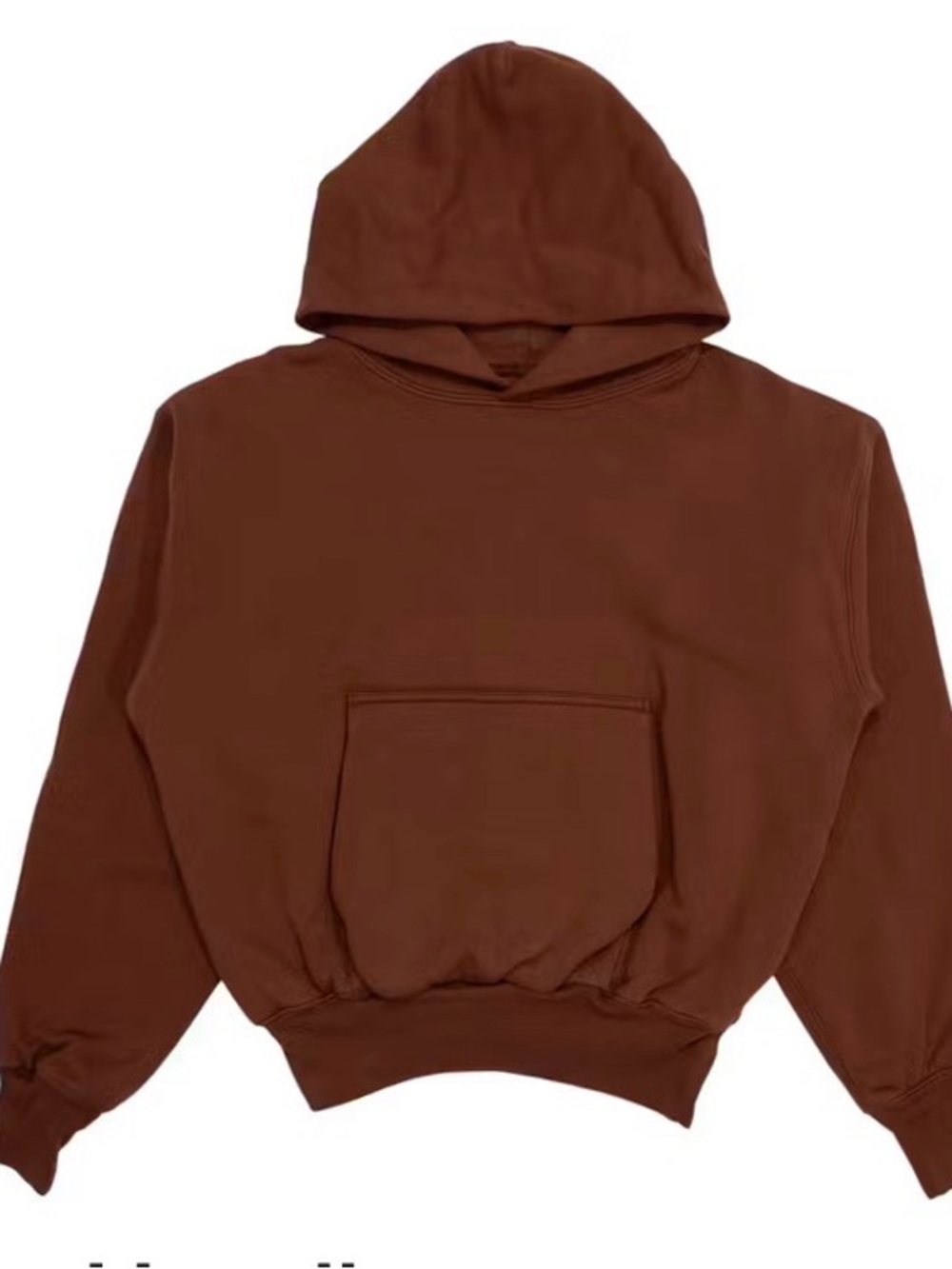 Men's Yeezy/Gap Brown Hoodie Sweatshirt size S